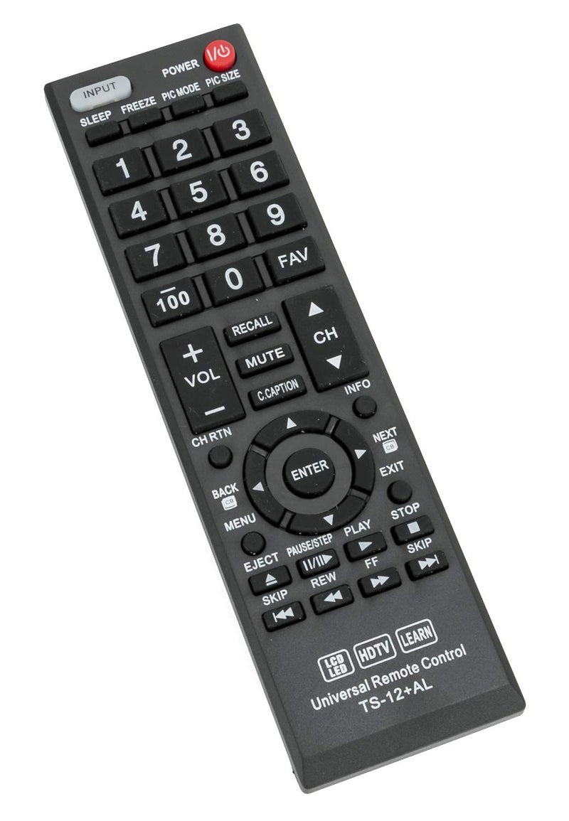 econtrolly New TS-12+AL Replace Universal Remote Control fit for Almost All Toshiba TV CT-90275 CT-90326 CT-90302 CT-90366 CT-90325 CT-90329 CT-8037 - Image 2